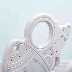 AIYAPLAY Space-Themed Baby Slide, Indoor Freestanding Kids Slide, for Ages 1.5-3 Years - Blue - 7