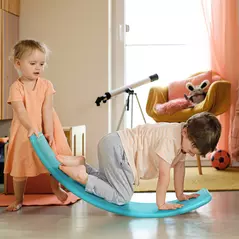 ZONEKIZ Balance Board, Kids Wobble board, for Ages 3-6 Years - Blue - 2