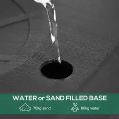 SPORTNOW Height Adjustable Basketball Hoop and Stand with Firm Backboard and Weighted Base, Portable on Wheels, Red - 5