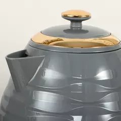 HOMCOM Kettle and Toaster Sets, 3000W 1.7L Rapid Boil Kettle & 4 Slice Toaster with 7 Browning Controls, Defrost, Reheat and Crumb Tray, UK Otter thermostat, Grey - 9