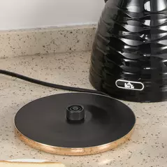 HOMCOM Kettle and Toaster Sets, 3000W 1.7L Rapid Boil Kettle & 4 Slice Toaster with 7 Browning Controls, Defrost, Reheat and Crumb Tray, UK Otter thermostat, Black - 9