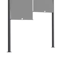 Outsunny 3(m) x 4m Metal Pergola with LED Lights, Outdoor Garden Pergola with Sliding Roof, Solar Powered, for BBQ, Lawn, Dark Grey - 7