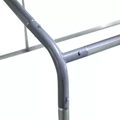 PawHut Walk in Chicken Run Chicken Coop Hen House Outdoor with Roof for 4-6 Chickens, 280 x 190 x 195cm - 9