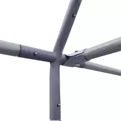 PawHut Walk in Chicken Run Chicken Coop Hen House Outdoor with Roof for 4-6 Chickens, 280 x 190 x 195cm - 8