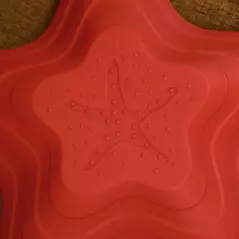 ZONEKIZ Kids Stepping Stones, 11 Pieces Balance River Stones for Obstacle Course, Stackable Non-Slip Starfish Shape, Sensory Play for Indoors, Outdoors - 9