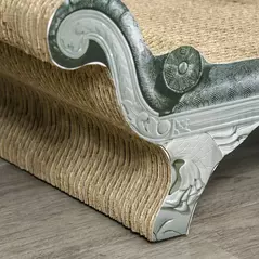 PawHut Cat Scratching Board Cardboard Cat Scratchers Lounger, 60 x 29 x 26.5cm - 9