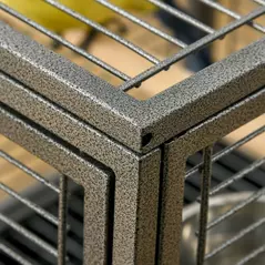PawHut Parrot Cage, Travel Carry Pet Bird Cage, with Metal Handle - 9