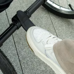 PawHut Foldable Pet Stroller Jogger, with Three Wheels, Canopy, for Medium and Small Dogs, Green - 8