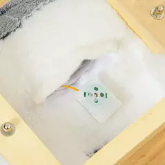 HOMCOM Baby Rocking Horse, Husky-Designed Plush Rocking Animal, with Sounds, Seatbelt, for Ages 18-36 Months - Grey - 9