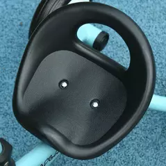 AIYAPLAY Kids Trike, Tricycle, with Adjustable Seat, Basket, Bell, for Ages 2-5 Years - Blue - 8