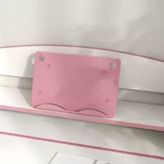 ZONEKIZ Height Adjustable Kids Study Table and Chair Set, with Drawer, Storage Shelf, 80 x 54.5 x 104 cm, Pink - 9