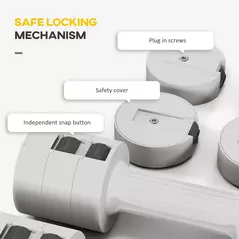 SPORTNOW Dumbbells Set, Adjustable Weights for Women Men Home Gym Workout, 2.5KG x 2 - 6