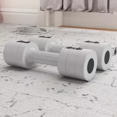 SPORTNOW Dumbbells Set, Adjustable Weights for Women Men Home Gym Workout, 2.5KG x 2 - 9