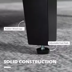 HOMCOM Linen-Look Boxy Armchair - Light Grey - 6