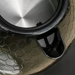 HOMCOM 1.7L 3000W Fast Boil Kettle & 4 Slice Toaster Set, Kettle and Toaster Set with 7 Browning Controls, Crumb Tray, Black - 9