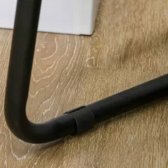 HOMCOM Fabric Sleeper Chair, Folding Chair Bed with Adjustable Backrest, Pillow, Side Pockets for Living Room, Charcoal Grey - 8