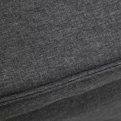 HOMCOM Fabric Sleeper Chair, Folding Chair Bed with Adjustable Backrest, Pillow, Side Pockets for Living Room, Charcoal Grey - 9