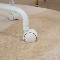 Vinsetto Unicorn Home Office Chair, Height Adjustable Fluffy Desk Chair with Armrests and Swivel Wheels, Colourful - 9