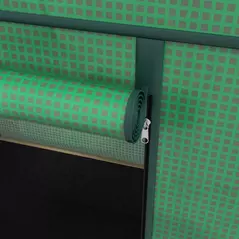 Outsunny Wooden Planter Box with PE Greenhouse Cover and Bed Liner, Raised Garden Bed for Vegetables, Flowers, Herbs - 8