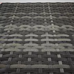 Outsunny Foldable Outdoor Side Table, Rattan Garden Coffee Table with Steel Frame, Space Saving Bistro Garden Furniture for Patio, Balcony, 60 x 41 x 41 cm, Mixed Grey - 8