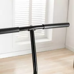 HOMCOM 48" Octagonal Mini Fitness Rebounder Trampoline Indoor Outdoor Foldable Mini Jumper with Adjustable Handle, Green - 8