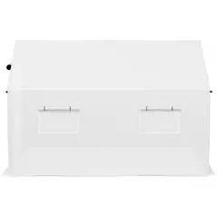 Outsunny Polyethylene Walk-in Polytunnel Greenhouse, 2 x 3(m), White - 8