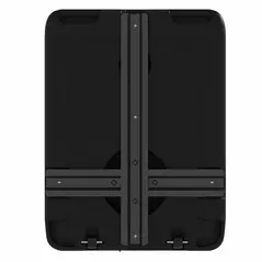 Outsunny Heavy Duty Parasol Base Plastic Umbrella Stand for Cantilever Banana Parasol with Wheels, Water and Sand Filled - 8