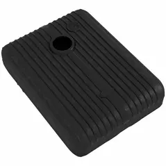 Outsunny Heavy Duty Parasol Base Plastic Umbrella Stand for Cantilever Banana Parasol with Wheels, Water and Sand Filled - 1