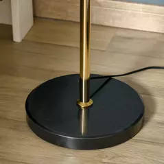 HOMCOM 160cm Dandelion-Crystallite Floor Lamp, with Foot Switch - 9