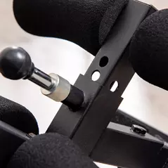 HOMCOM Foldable Gravity Inversion Table, Back Therapy Fitness Bench, with Soft Ankle Cushions, for Home - 8