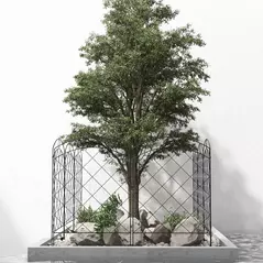 Outsunny Decorative Garden Fencing, 43in x 11.4ft Outdoor Picket Fence Panels, 8PCs Rustproof Steel Wire Landscape Flower Bed Border Edging Animal Barrier, Black - 7