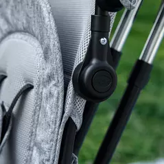 HOMCOM 6 in 1 Kids Trike with Parent Handle, Canopy, 5-point Safety Belt, Storage, Footrest, Brake, for 1-5 Years, Grey - 9