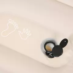 Outsunny Double Inflatable Mattress, with Built-In Pump - White - 8