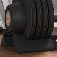 SPORTNOW Adjustable Dumbbells Set, 4-in-1 Weights Set with Storage Tray, Non-Slip Handle, 7kg, 13kg, 18kg, 24kg - 9