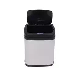 HOMCOM 20L LUXURY Automatic Sensor Dustbin Kitchen Waste Bin Rubbish Trashcan Auto Dustbin Stainless Steel with Bucket 33*25*42.5CM - 9