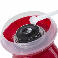 HOMCOM Candy Floss Machine Electric Cotton Candy Maker Gadgetry 450W (Red) - 8