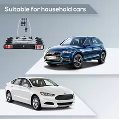 HOMCOM Bike Rack Bicycle Carrier Rear Rack - 6