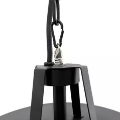 Outsunny Adjustable Power 1000/2500W Infrared Halogen Electric Patio Light Heater, Ceiling Hanging Mount -Black - 9