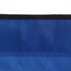 Outsunny 6 Seat Folding Sports Bench Portable Sports Team Bench Spectator Chair with Cooler Bag and Carrying Bag for Outdoor Picnic Camping - Blue - 7