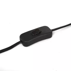 HOMCOM Nautical Style Table Lamp with Fabric Lampshade Metal Frame Power Switch, 48cm Home Desk Lamp Bedroom Living Room Study E27 Base, Beige - 8