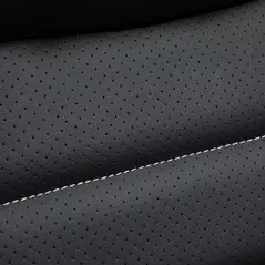 Vinsetto Office Chair with 6-Point Maaage, PU Desk Chair with Padded Seat and Armrest, Computer Chair with Tilt Function for Home, Black - 9