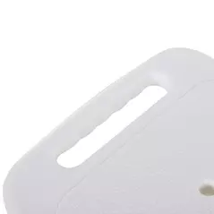 HOMCOM 8-Level Height Adjustable Bath Stool Spa Shower Chair Aluminum w/ Non-Slip Feet, Handle for the Pregnant, Old, Injured - 9