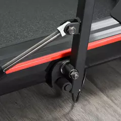 HOMCOM Foldable Walking Machine Treadmill 1-6km/h with LED Display & Remote Control Exercise Fitness for Home Office - 9