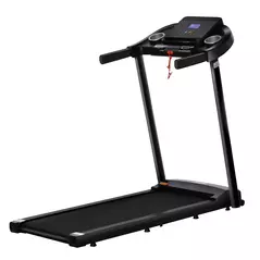 HOMCOM Treadmill Electric Motorised Running Machine w/ LED Display - 1
