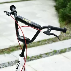 HOMCOM Kick Scooters for Kids with Adjustable Height, Anti-Slip Deck, Dual Brakes, Rubber Tyres, for Boys and Girls Aged 5+ Years Old - White - 8