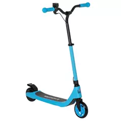 HOMCOM Electric Scooter for Kids 6+, Foldable E Scooter, Up to 8 KM/H, Maximum Range 6 KM, Adjustable Height, Blue - 1