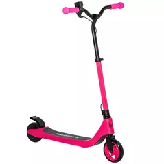 HOMCOM Electric Scooter for Kids 6+, Foldable E Scooter, Up to 8 KM/H, Maximum Range 6 KM, Adjustable Height, Pink - 1