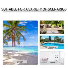 Outsunny 3 Pieces Lounge Chair Set Metal Frame Garden Outdoor Recliner Sunbathing Chair with Table, Light Grey - 7