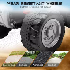 AIYAPLAY Honda Licensed Kids Electric Quad Bike, 6V ATV Ride On for Ages 1.5-3 Years, Black - 7