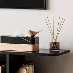 HOMCOM Floating TV Unit Stand for TVs up to 40", Wall Mounted Media Console with Storage Shelf, Entertainment Center, Black - 8